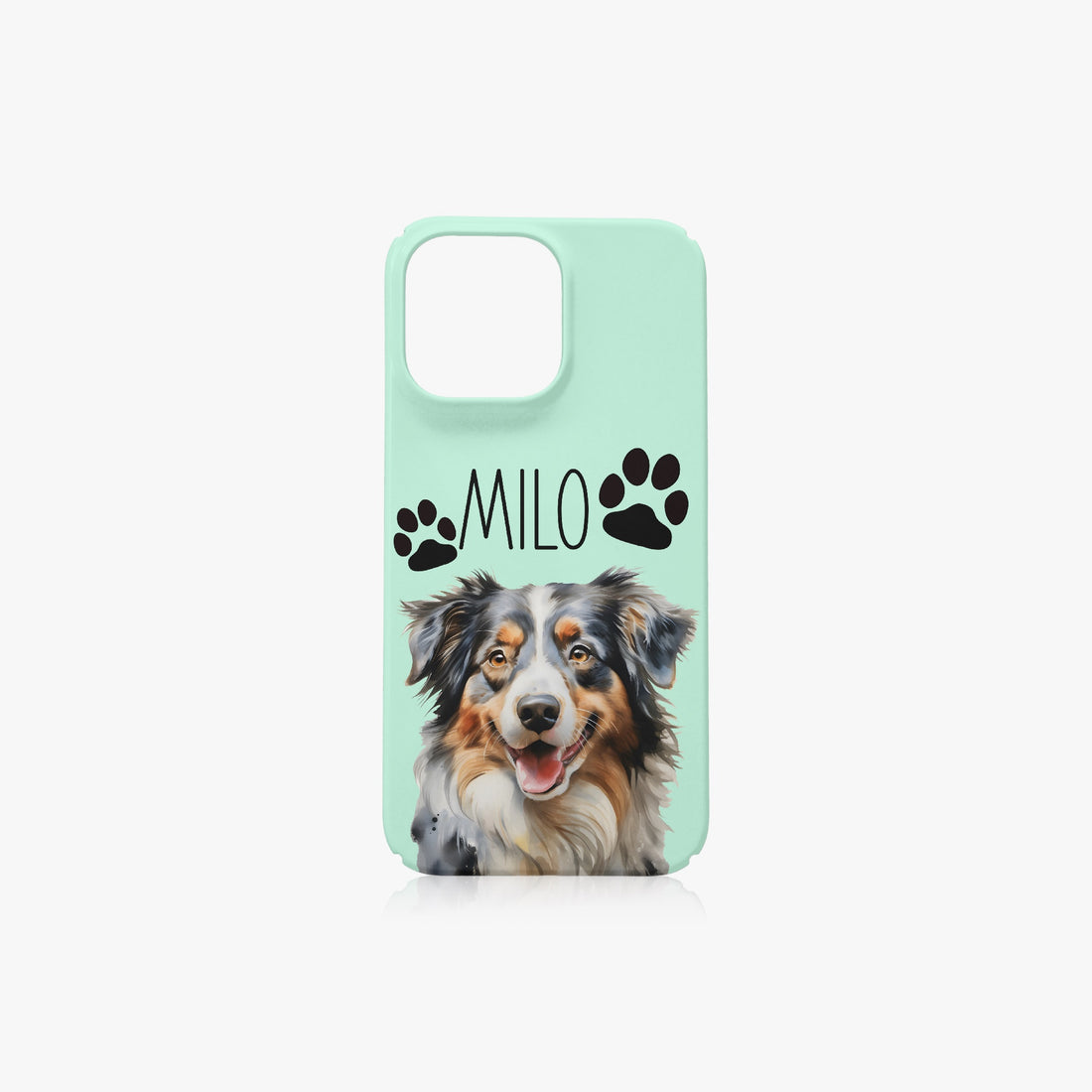 Australian Shepard Dog Name Choose Your Colour Case