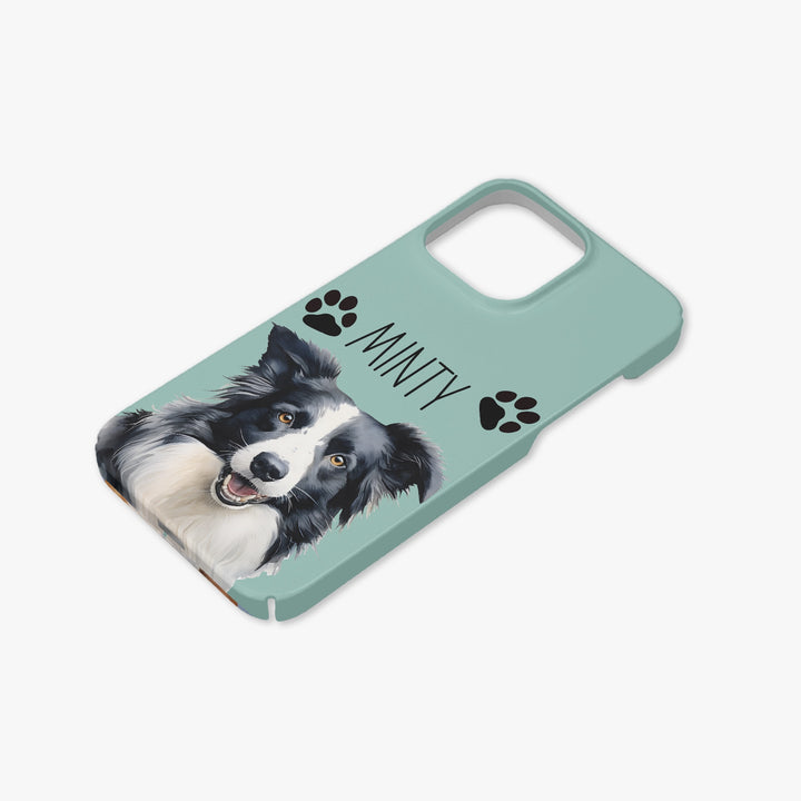 Border Collie Sheepdog Dog Name Choose Your Colour Case