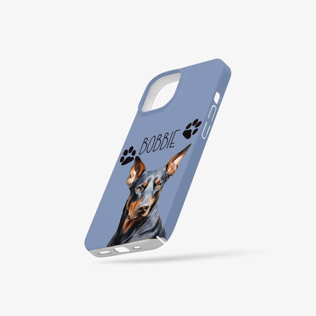 Doberman Dog Name Choose Your Colour Case