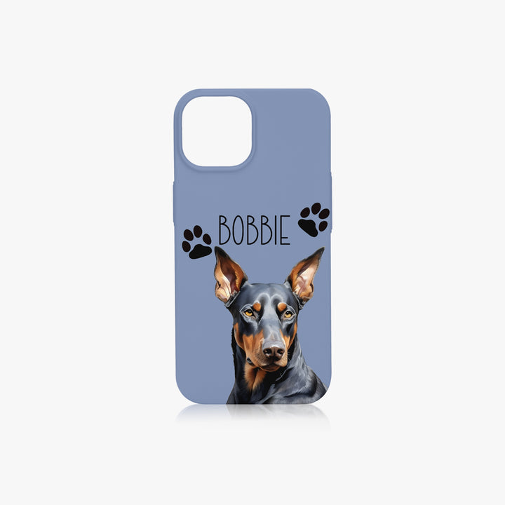 Doberman Dog Name Choose Your Colour Case