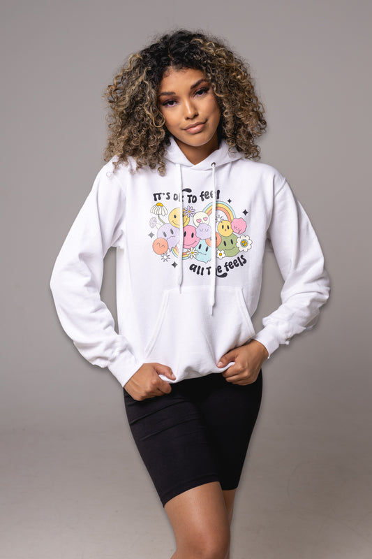 It's Okay To Feel All The Feels Hoodie