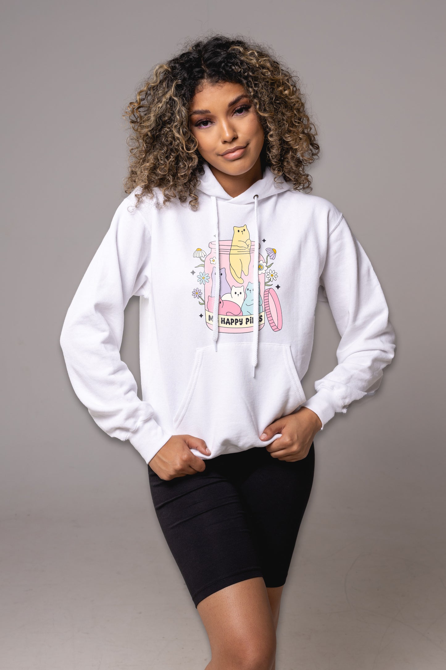 My Happy Pills Cat Jar Hoodie