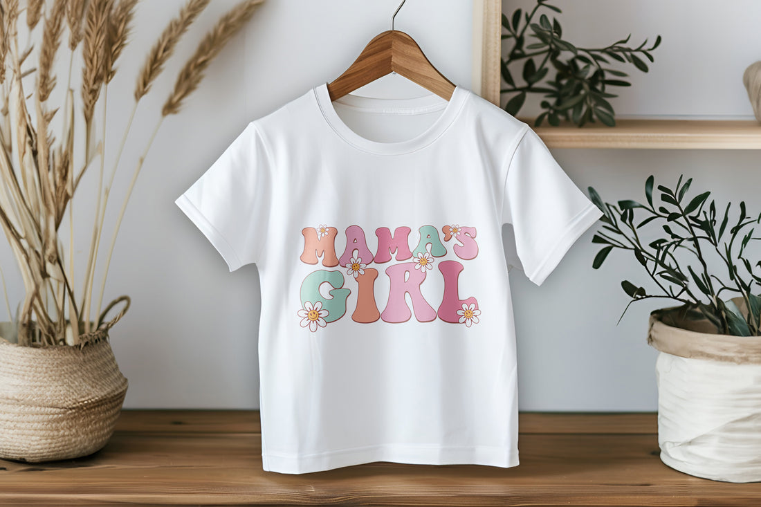 Mama's Girl Daisy Personalised Children's T Shirt