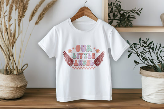 Our Little Angel Personalised Children's T Shirt