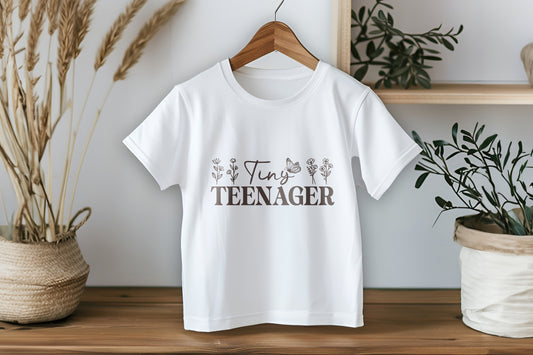 Tiny Teenager Personalised Children's T Shirt