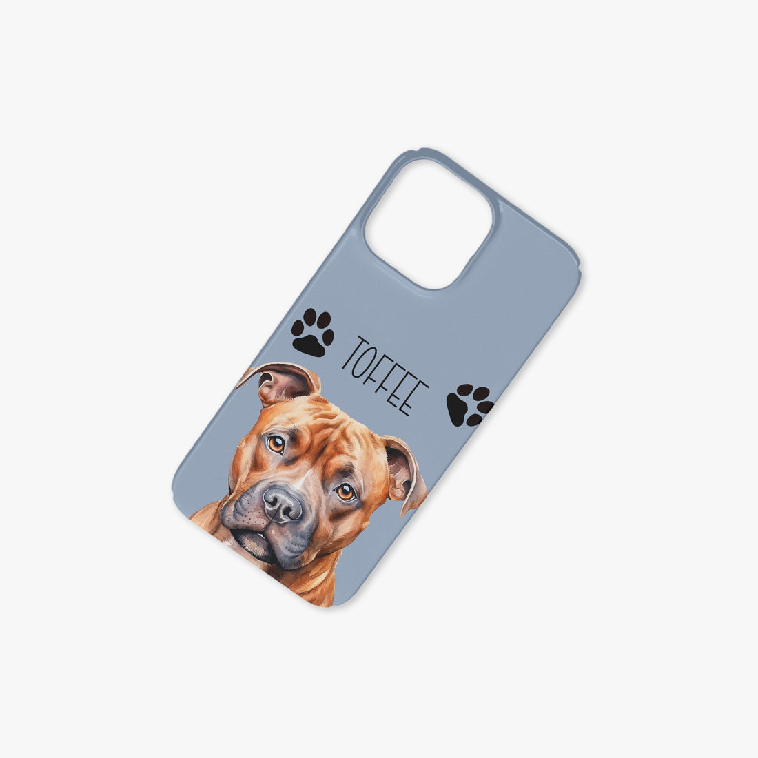 Staffy Staffordshire Bull Terrier Dog Name Choose Your Colour Case