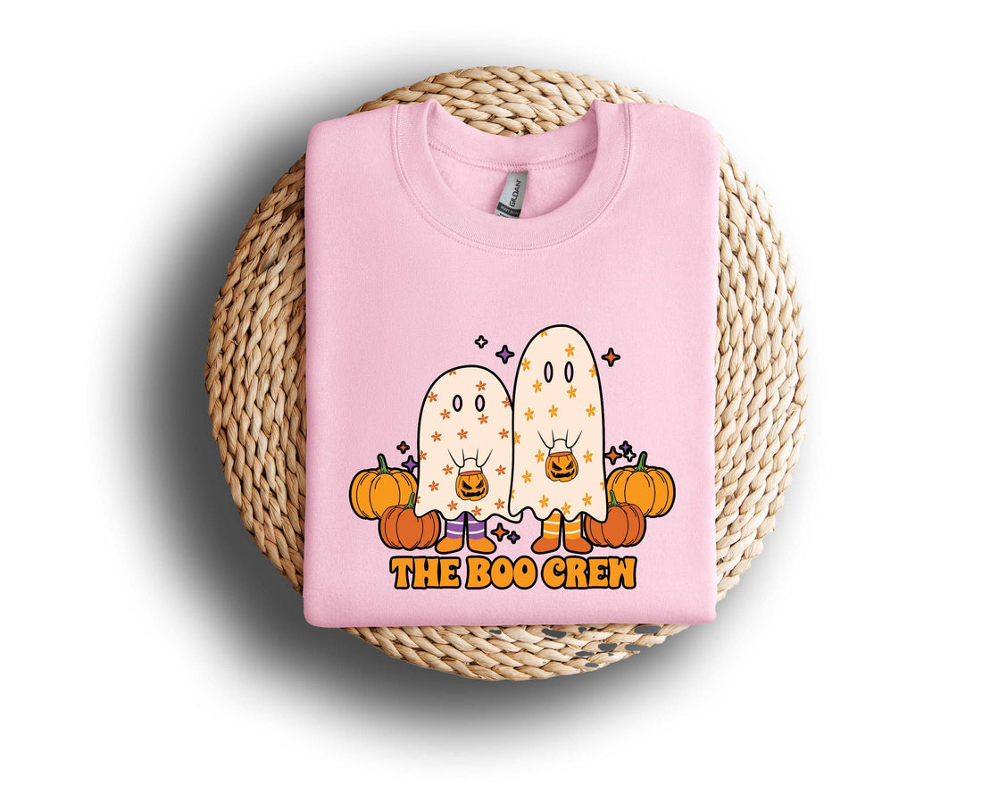 The Boo Crew Ghost Halloween Sweatshirt